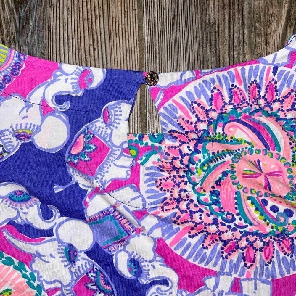 Lilly Pulitzer Bay Dress Play That Trunky Music - Picture 7 of 13